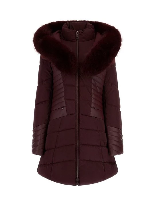 Foto van product Wintermantel Guess bordeauxrood