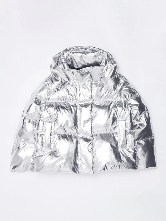 Foto van product Wintermantel Maje zilverkleurig