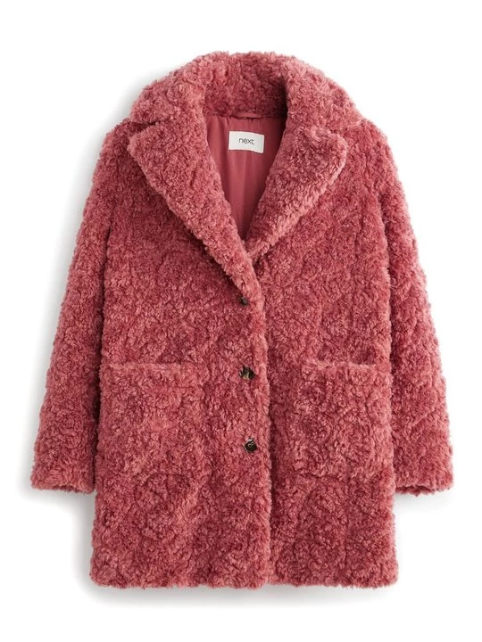 Foto van product Wintermantel Next donkerroze