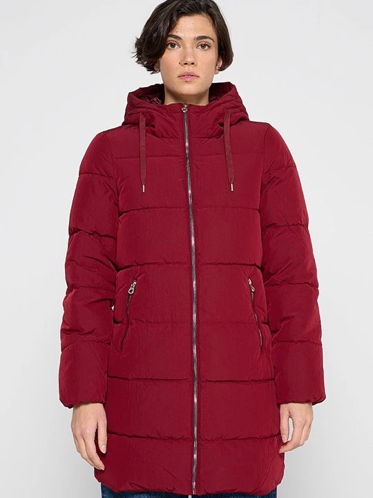Foto van product Wintermantel Only bordeauxrood