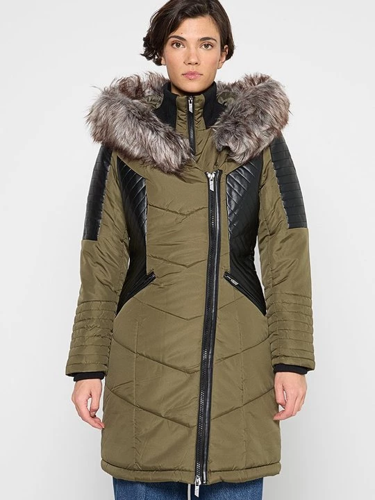 Foto van product Wintermantel Only groen