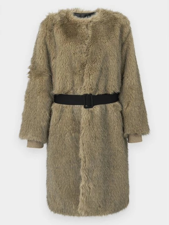 Foto van product Wintermantel Proenza Schouler okergeel