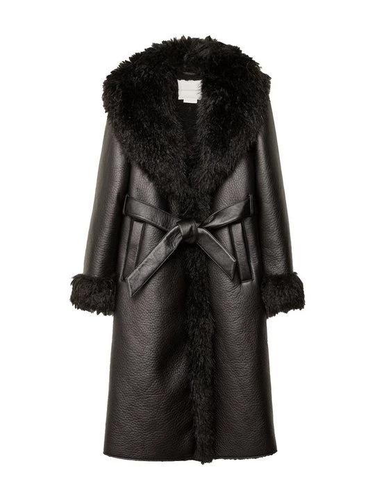 Foto van product Wintermantel Stradivarius zwart