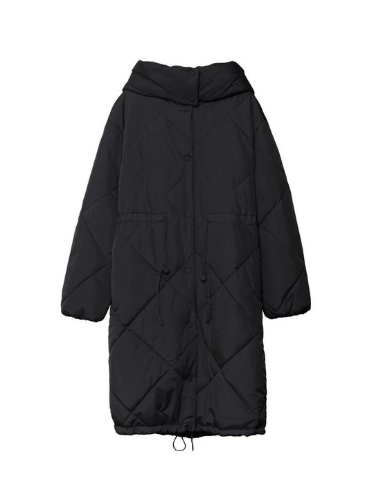 Foto van product Wintermantel Stradivarius zwart
