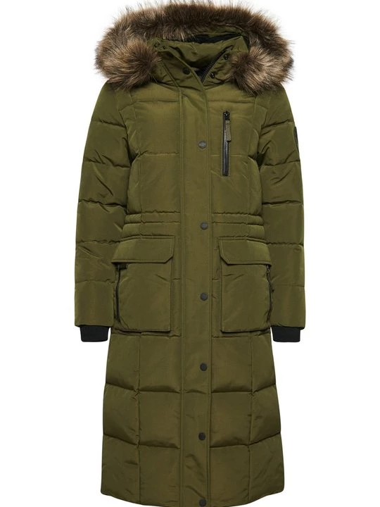 Foto van product Wintermantel Superdry olijfgroen