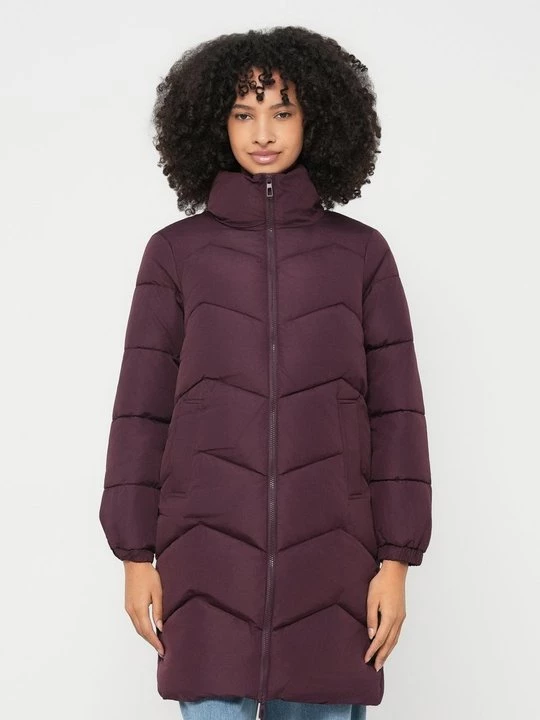 Foto van product Wintermantel Vero Moda bordeauxrood