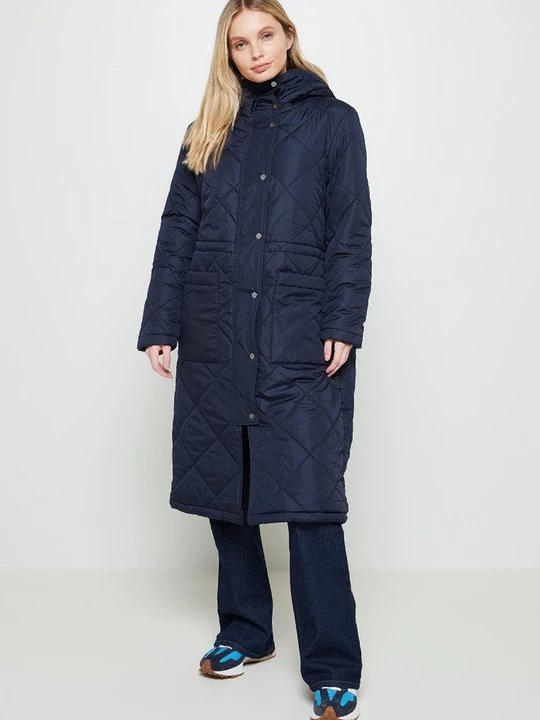 Foto van product Wintermantel Vila blauw