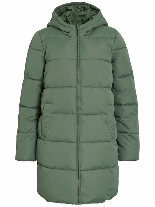 Foto van product Wintermantel Vila groen gemêleerd