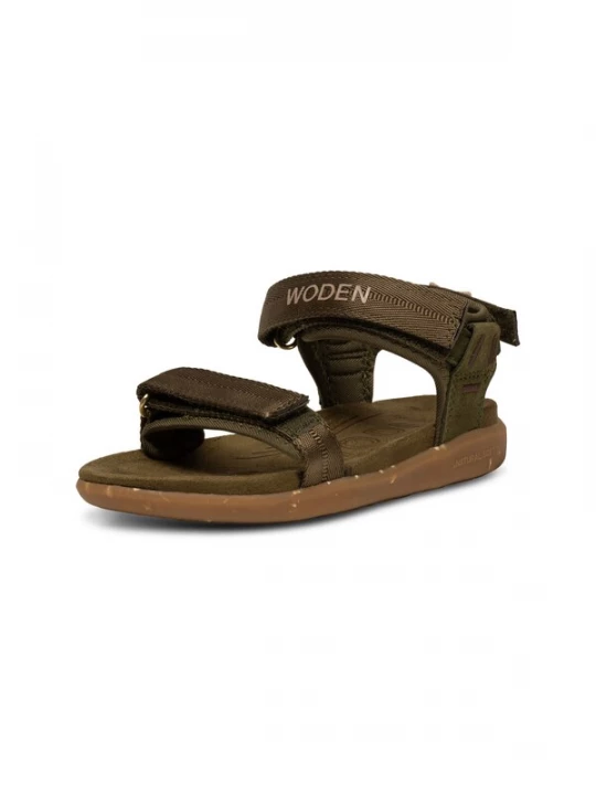 Foto van product WODEN Kids Sandalen ' Cirkeline ' donkergroen