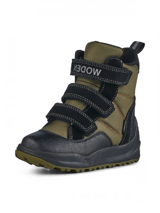 Foto van product WODEN Snowboots 'Adrian' kaki / zwart