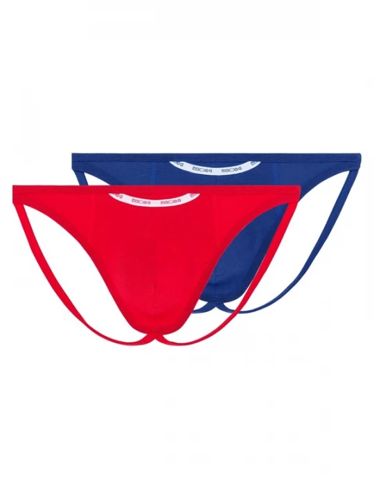 Foto van product WOH Slip 'Sexy Fun' donkerblauw / rood