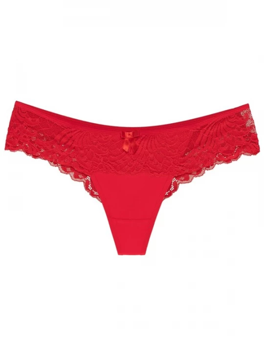 Foto van product Wolbar String 'Karioka' rood