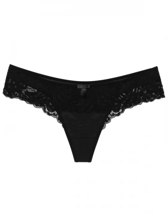Foto van product Wolbar String 'Karioka' zwart
