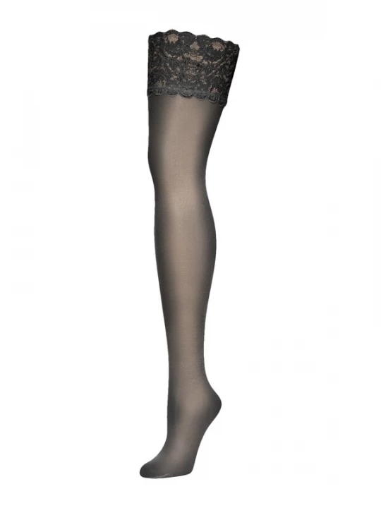 Foto van product Wolford Fijne panty 'Satin Touch 20 Stay-Up' zwart
