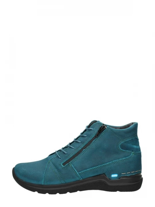 Foto van product Wolky Veterschoen 'Why' petrol