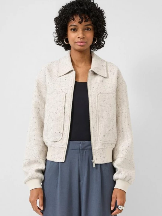 Foto van product Wollen blouson QS crème