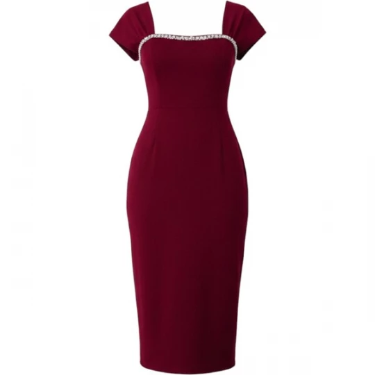 Foto van product WOMAN VISION Jurk bordeaux