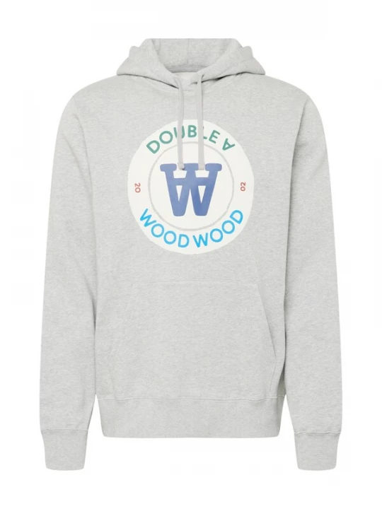 Foto van product WOOD WOOD Sweatshirt 'Ian' marine / turquoise / lichtgrijs / wit