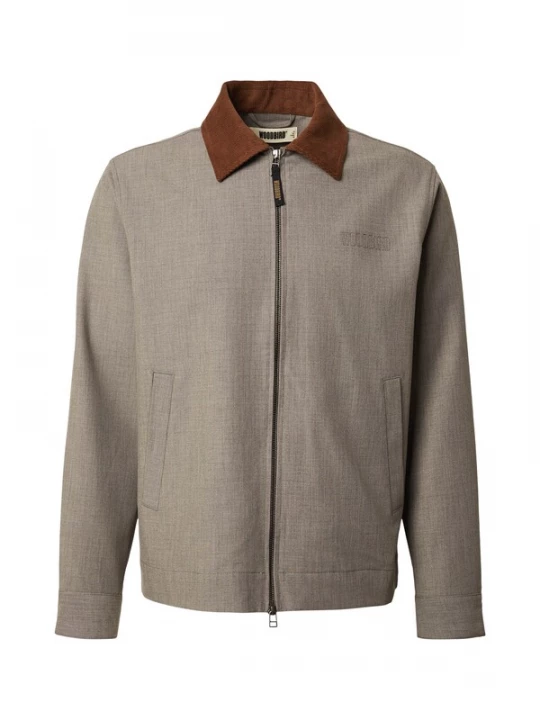 Foto van product Woodbird Tussenjas 'Pon Guan' donkerbeige / pueblo
