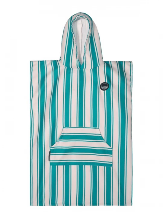 Foto van product woodsandwaves Badjas kort 'Surf-Poncho' gemengde kleuren