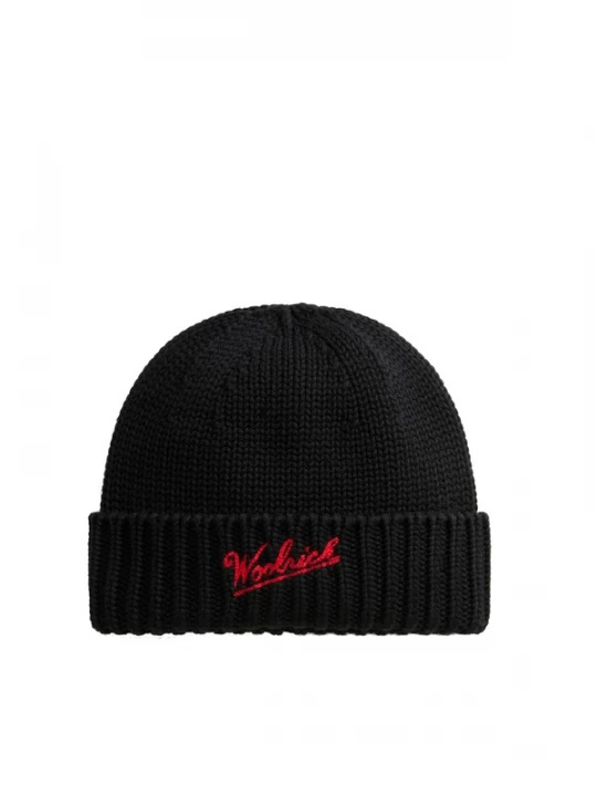 Foto van product Woolrich Muts vuurrood / zwart