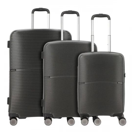 Foto van product Worldpack Kofferset 'San Francisco' donkergrijs