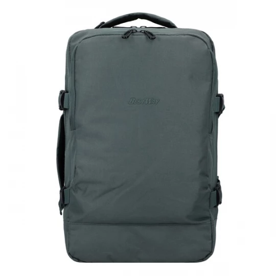 Foto van product Worldpack Rugzak 'BestWay' donkergroen / zwart