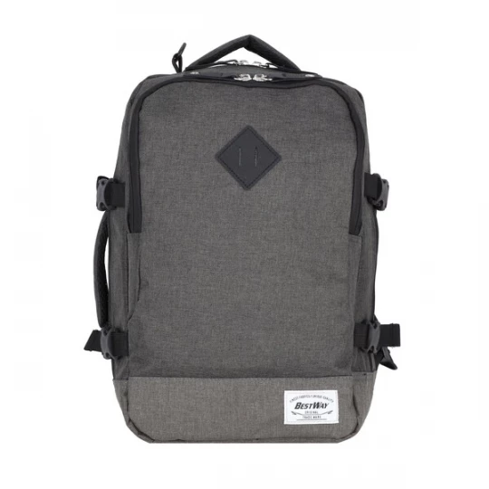 Foto van product Worldpack Rugzak 'Cabin' donkergrijs