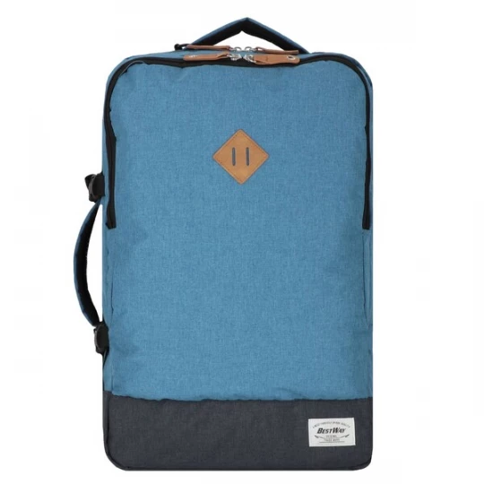 Foto van product Worldpack Rugzak 'Cabin Pro' lichtblauw / antraciet