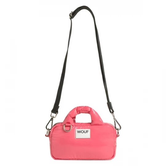 Foto van product Wouf Handtas 'Glossy Mini' pink