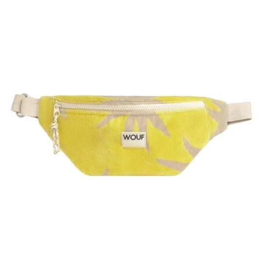 Foto van product Wouf Heuptas beige / geel / zwart / wit