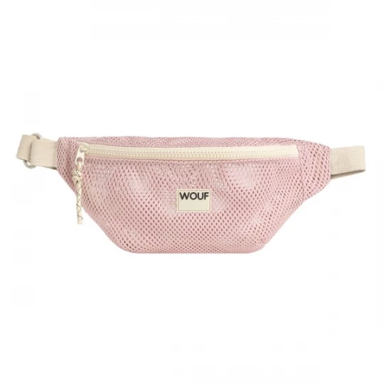 Foto van product Wouf Heuptas rosa / wit