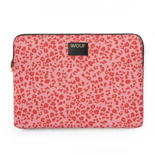 Foto van product Wouf Laptoptas 'Daily' koraal / rood / zwart