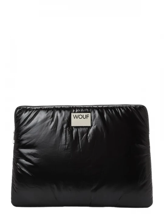 Foto van product Wouf Laptoptas 'Glossy' zwart
