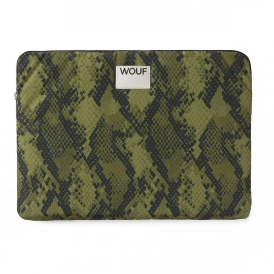 Foto van product Wouf Laptoptas 'Studio' olijfgroen