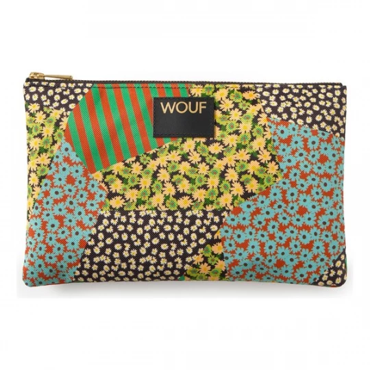 Foto van product Wouf Make up tas 'Daily' geel / groen