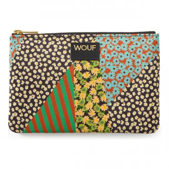 Foto van product Wouf Make up tas 'Daily' geel / groen