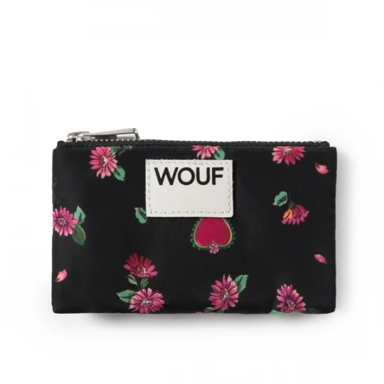 Foto van product Wouf Make up tas 'Studio' groen / pink / zwart