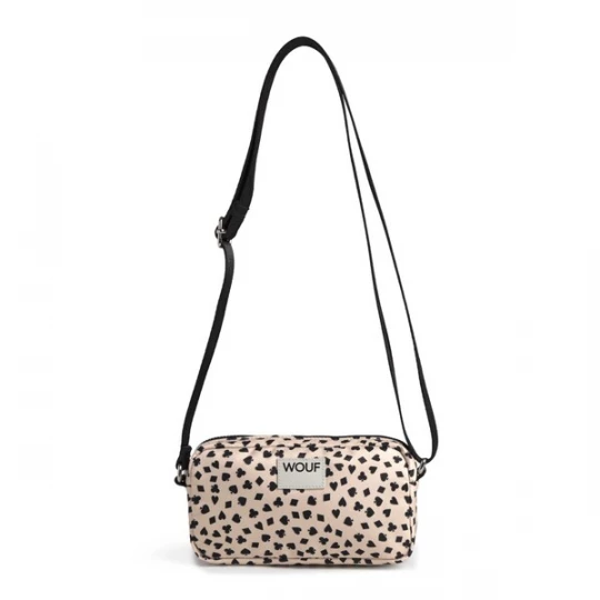 Foto van product Wouf Schoudertas 'Daily' beige / zwart