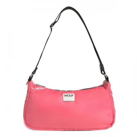 Foto van product Wouf Schoudertas 'Glossy' pink