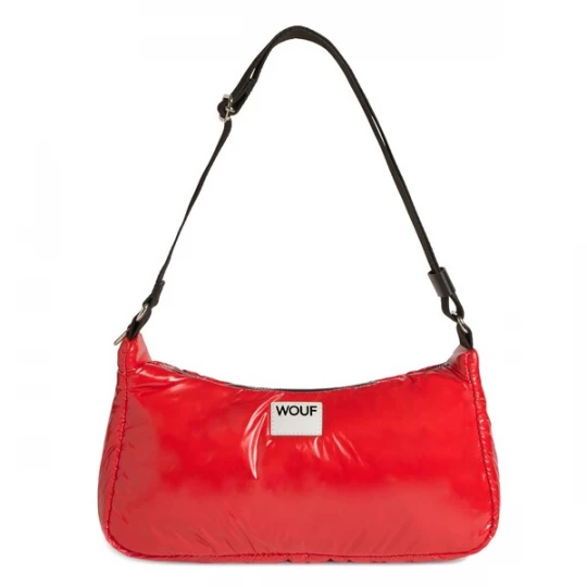 Foto van product Wouf Schoudertas 'Glossy' rood
