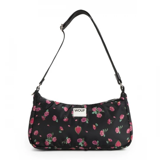 Foto van product Wouf Schoudertas 'Studio' groen / pink / zwart