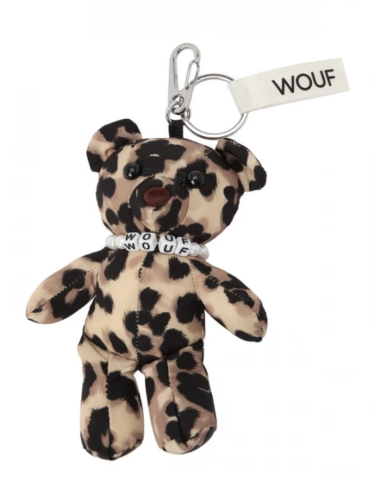 Foto van product Wouf Sleutelhanger 'Feline' camel / sand / zwart