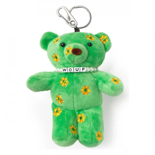 Foto van product Wouf Sleutelhanger geel / groen
