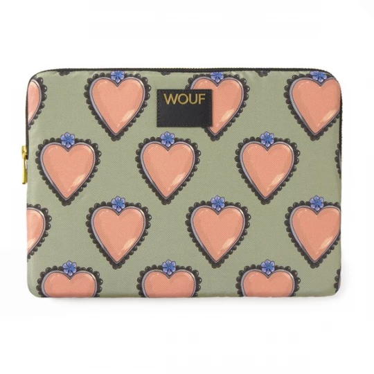 Foto van product Wouf Tablethoes royal blue / koningsblauw / pastelgroen / rosa