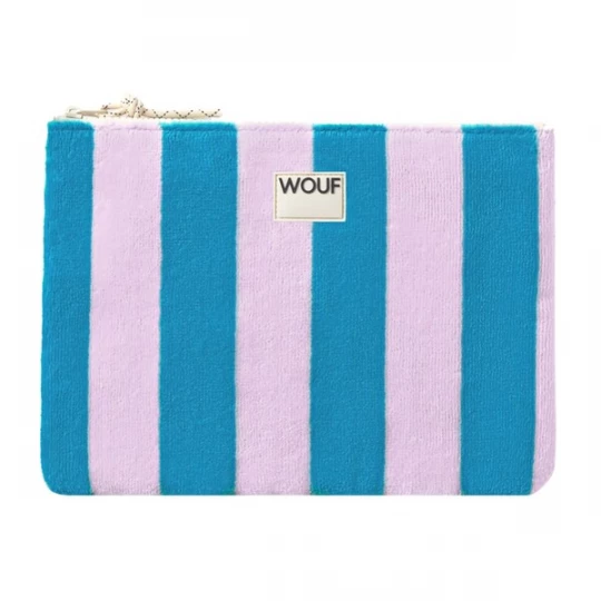 Foto van product Wouf Toilettas blauw / pink
