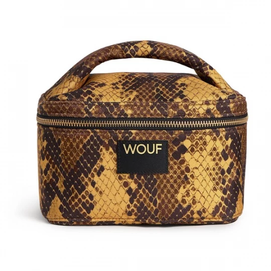 Foto van product Wouf Toilettas 'Daily' sand / bruin / zwart