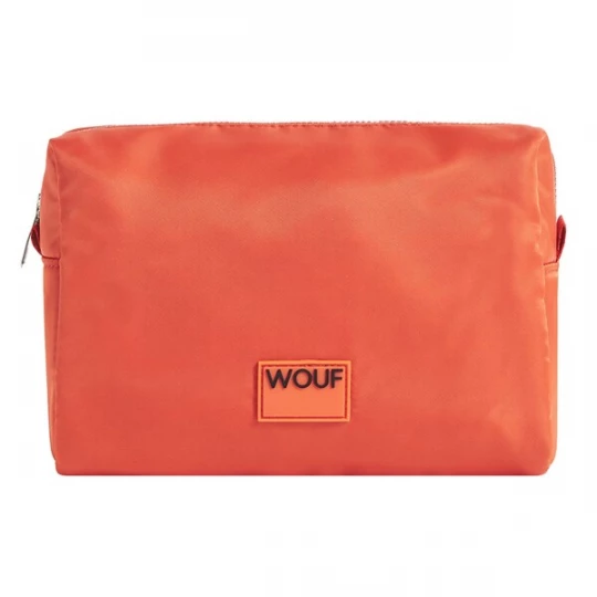 Foto van product Wouf Toilettas 'Down Town' oranje / zwart