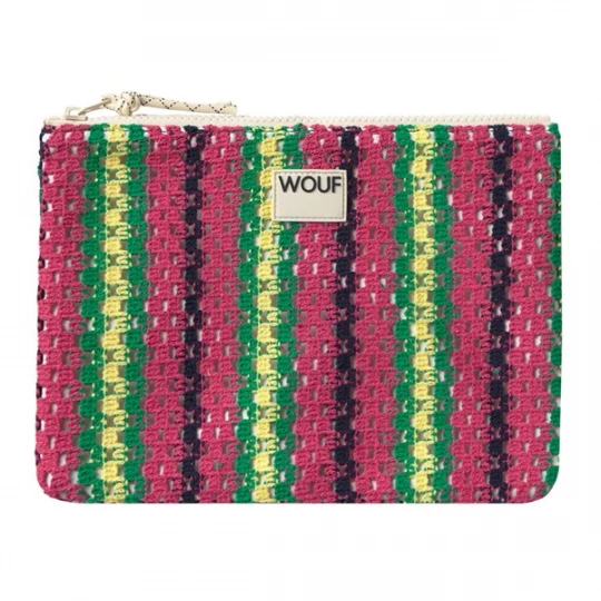 Foto van product Wouf Toilettas geel / limoen / rood / zwart