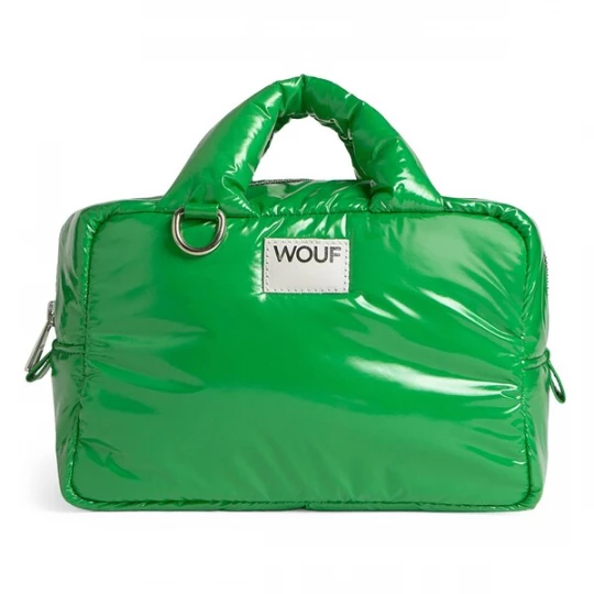 Foto van product Wouf Toilettas 'Glossy' groen